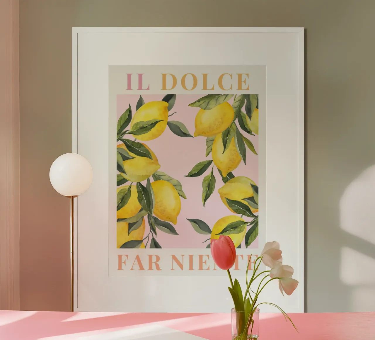 Zitrone drucken, Zitrone Wandkunst, Obst Poster, Italienisch drucken Poster von Bella Studio