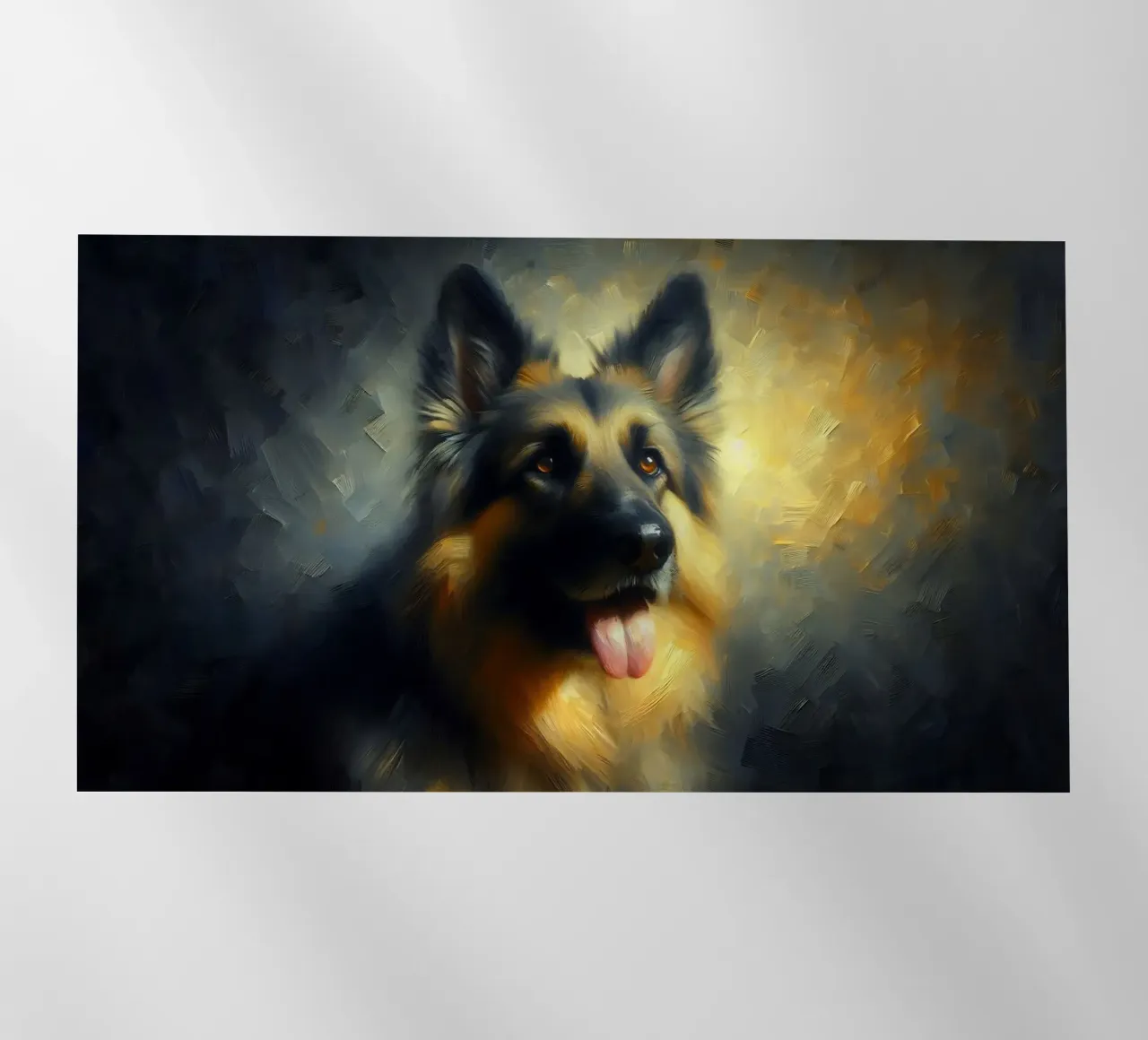 Cane da pastore - immagine animale pellicola backlit da hunde-katzen-tiere