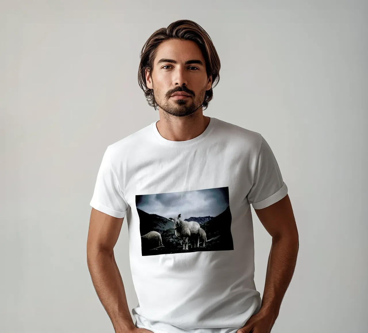 Sheep 2 t-shirt da Chris Abatzis