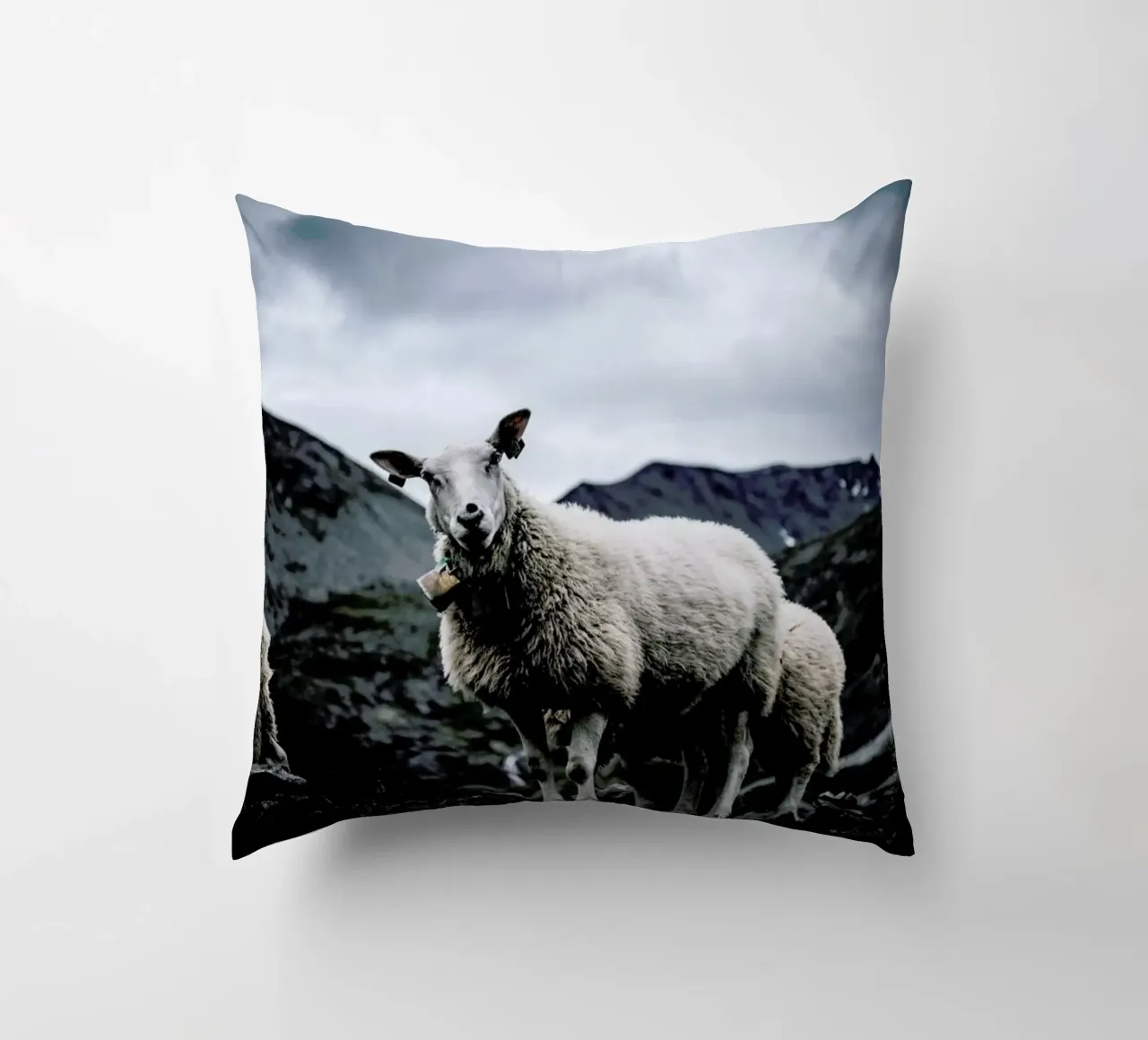 Sheep 2 cuscino da Chris Abatzis