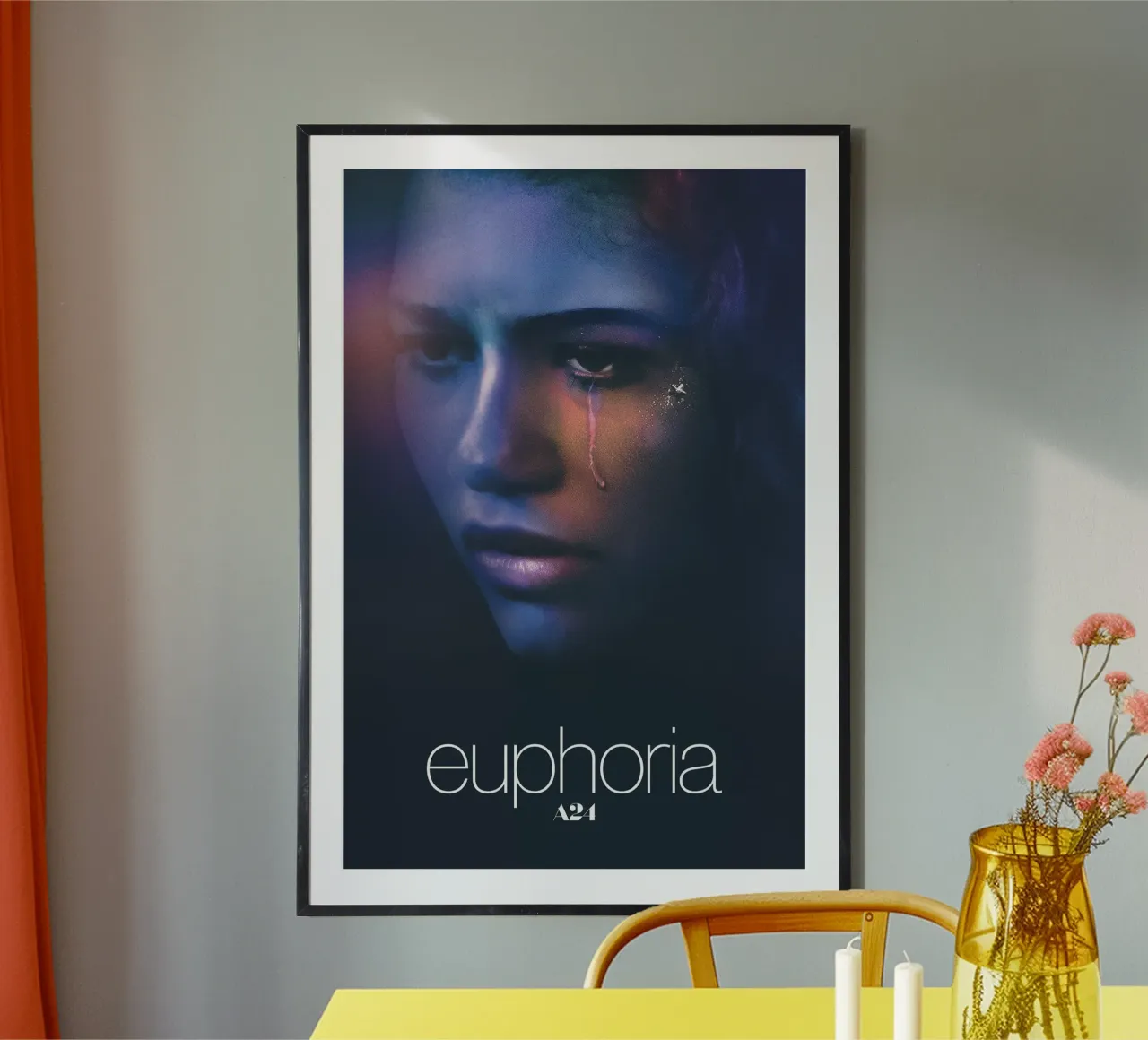Euphoria poster da Attaboy Dsgn
