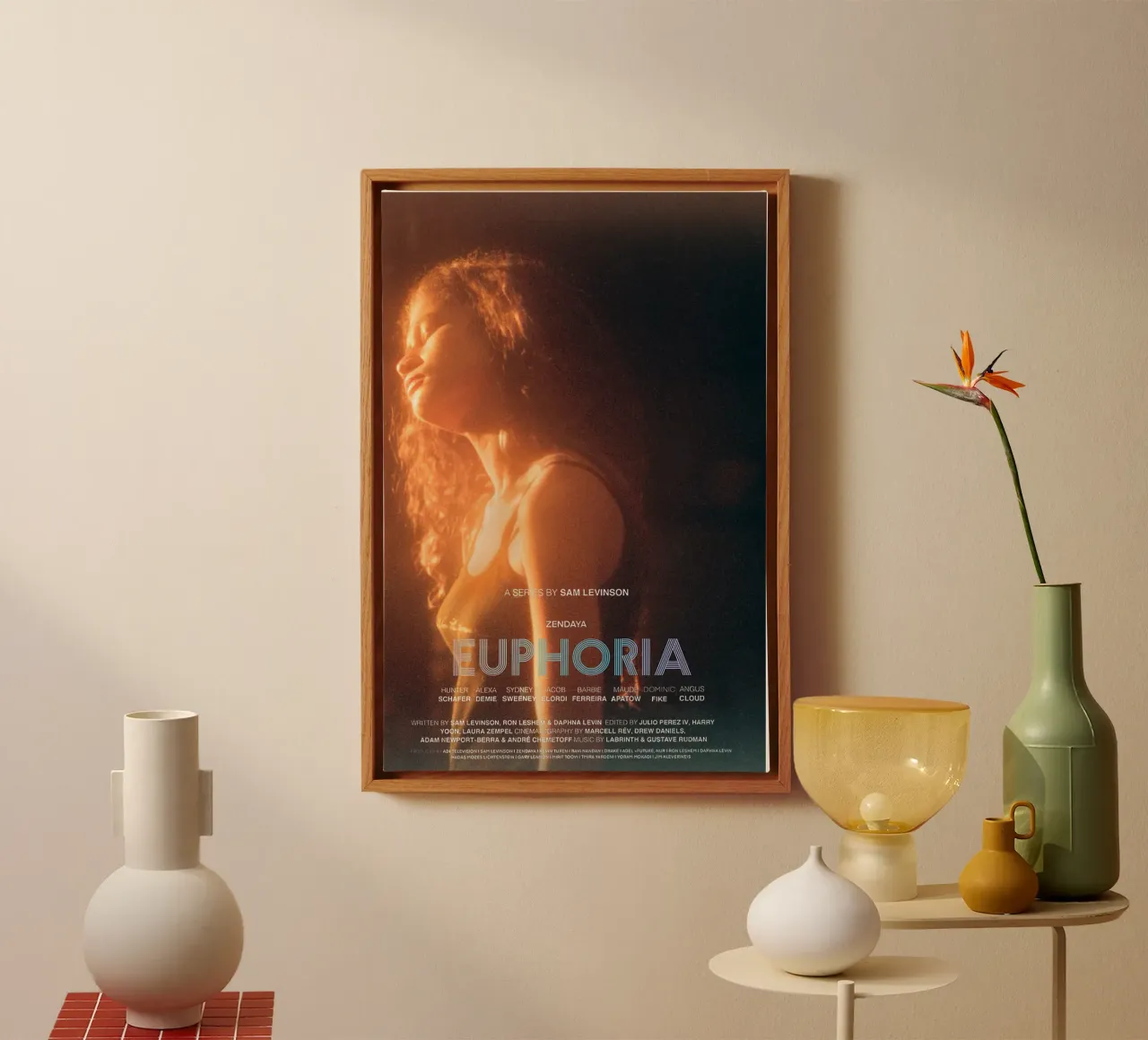 Euphoria canvas met Baklijst van Attaboy Dsgn