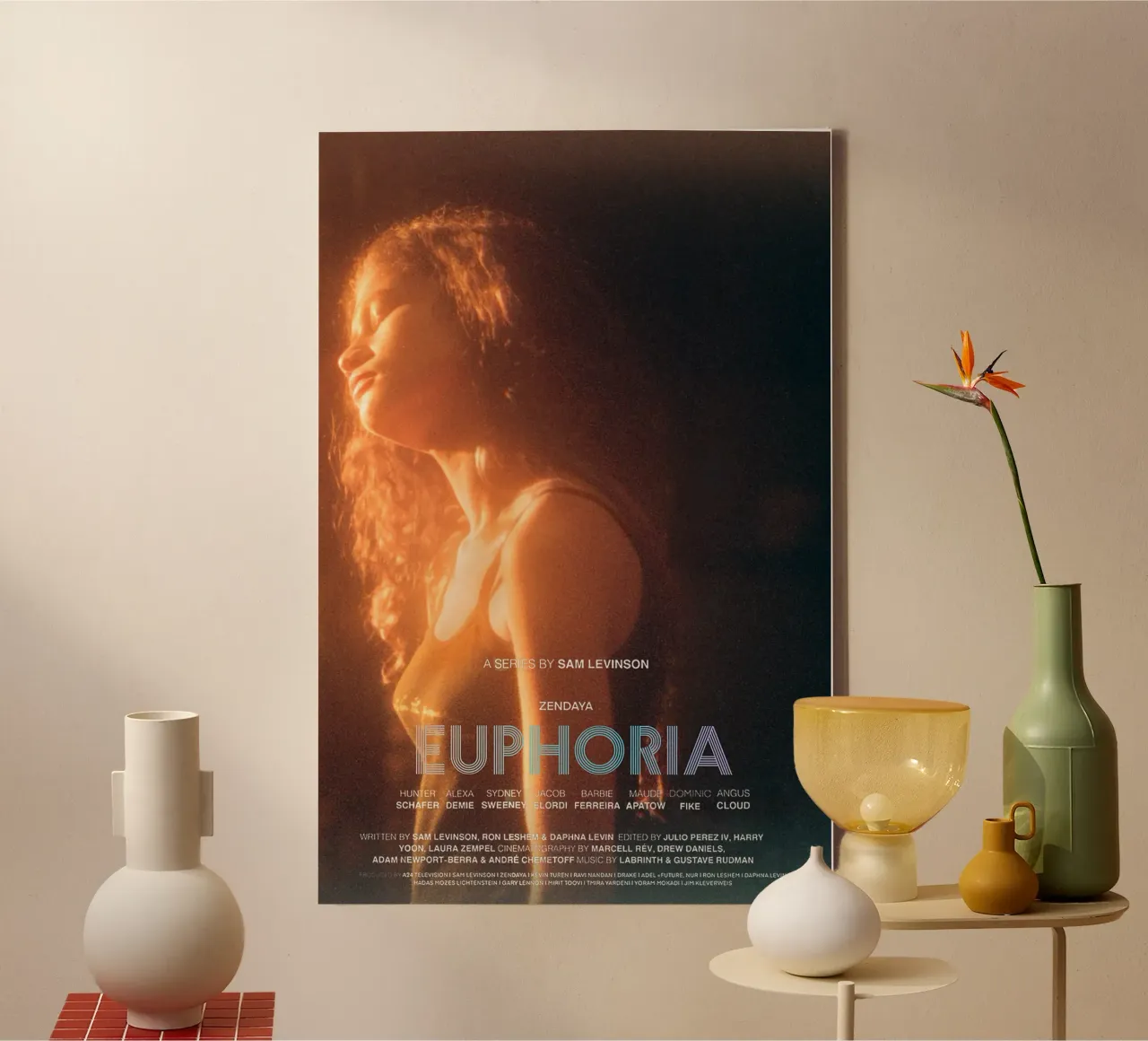 Euphoria canvas met Baklijst van Attaboy Dsgn