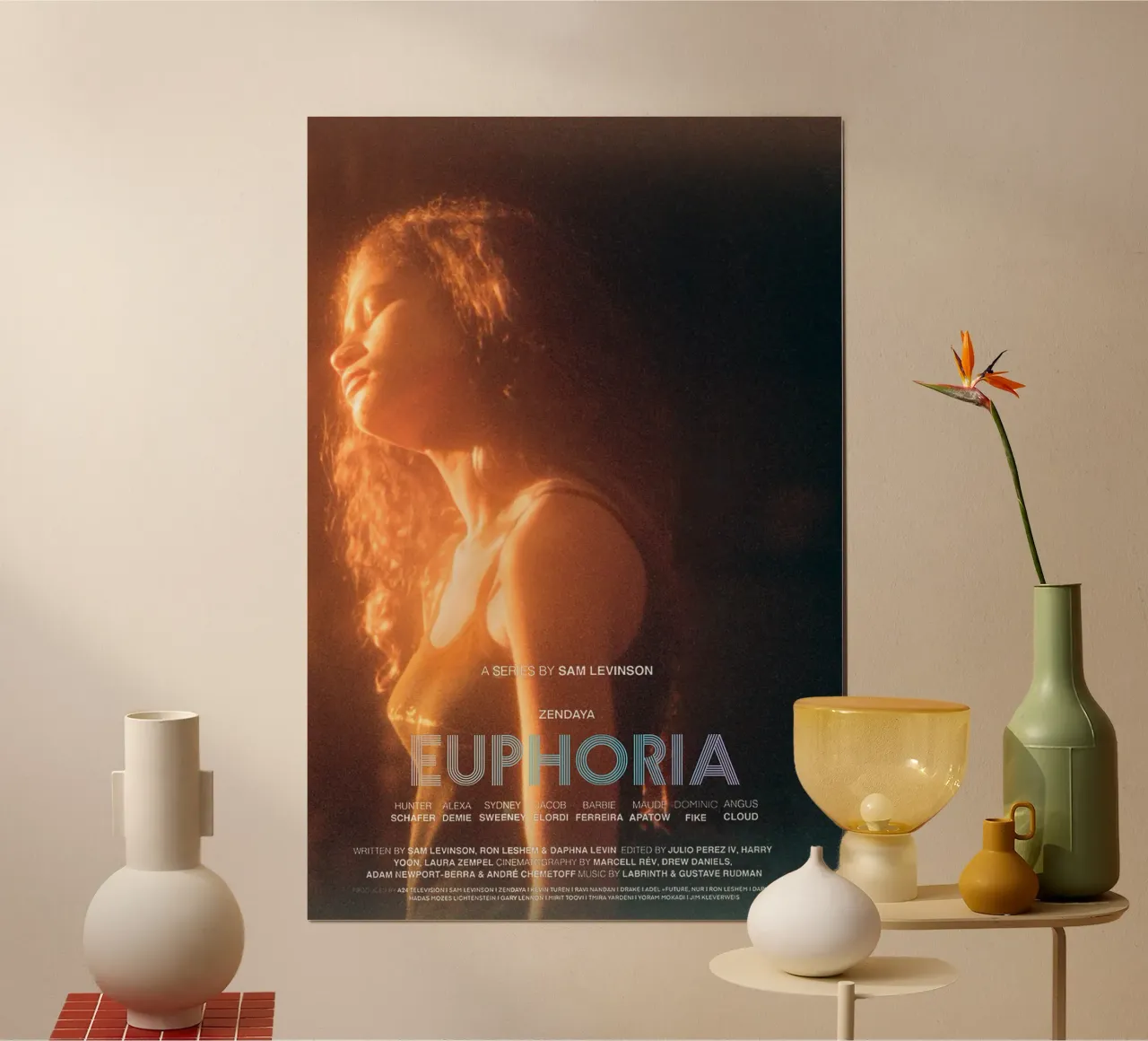 Euphoria poster da Attaboy Dsgn