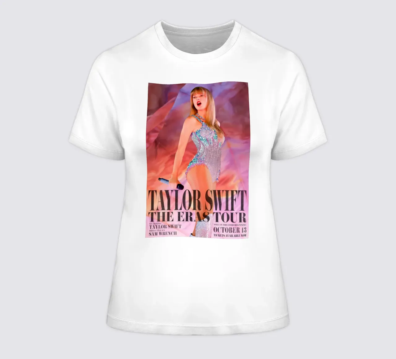 The Eras Tour : Taylor Swift t-shirt ajusté pour femmes de Attaboy Dsgn