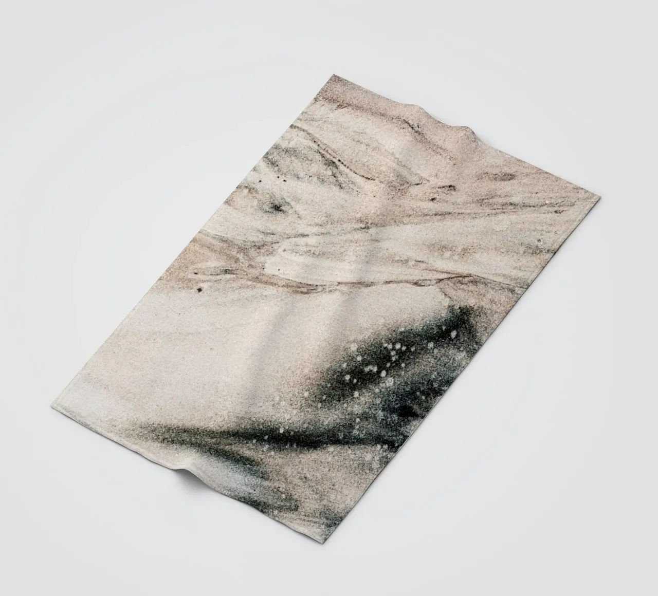 Sandstorm fleece blanket by Paul Aidan Perry