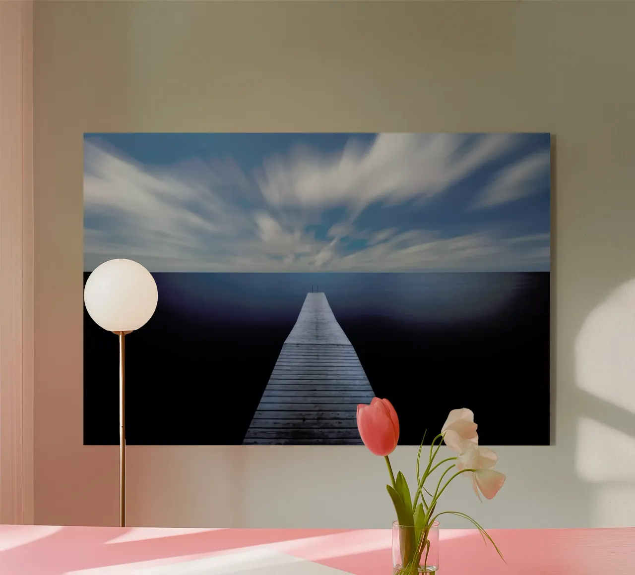 On The Edge Of The World - Christian Lindsten metacrilato de Pictufy