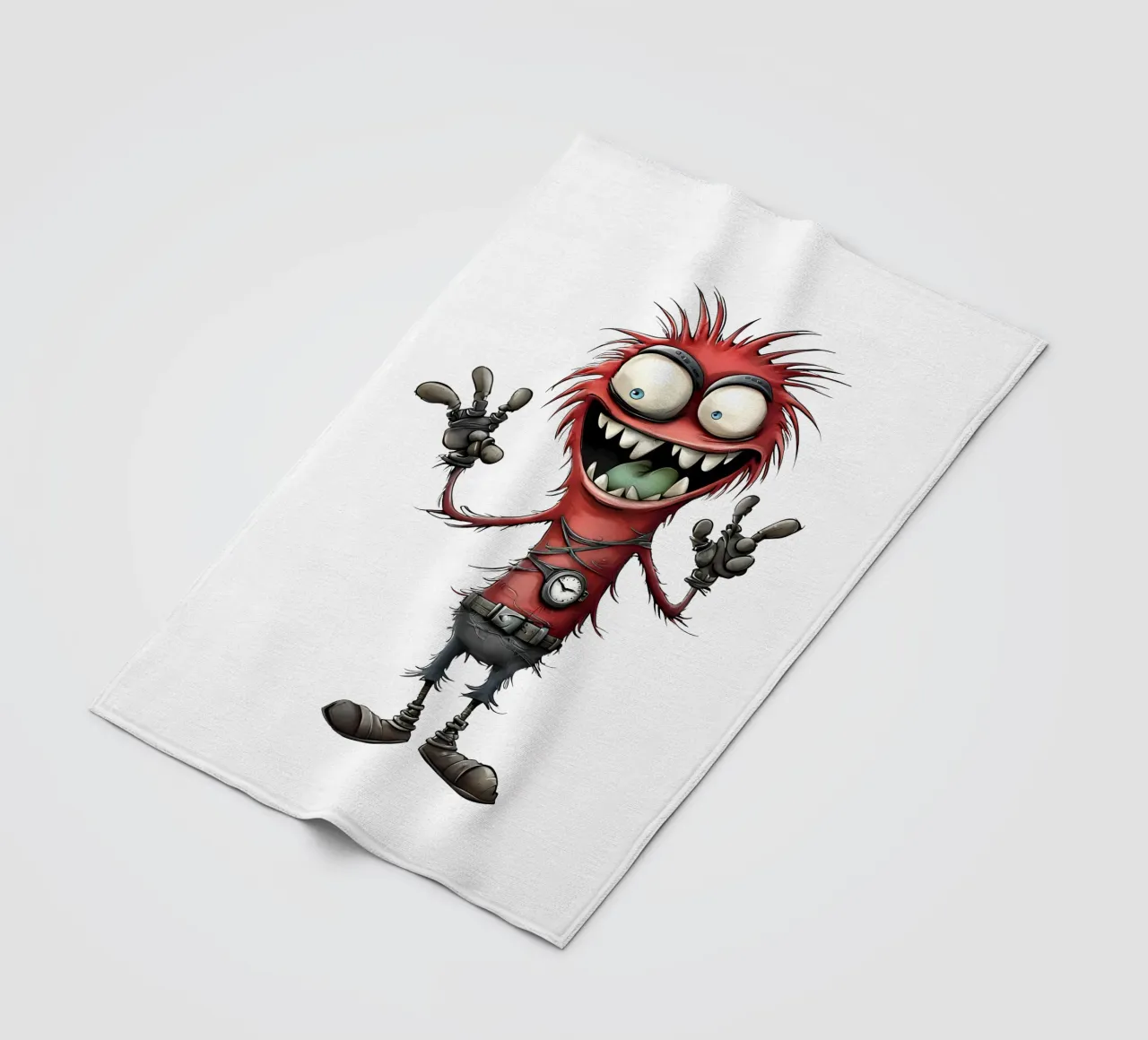 Akiro - Monster Comics - Serial 02 fleece blanket by Monsters