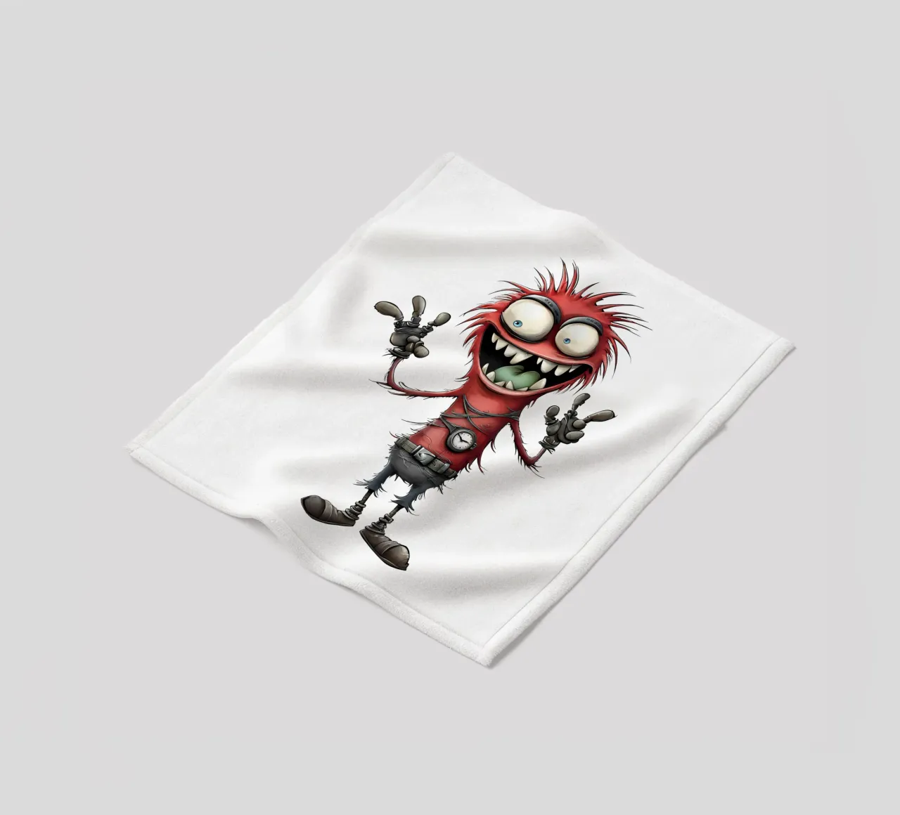 Akiro - Monster Comics - Serial 02 fleece blanket by Monsters