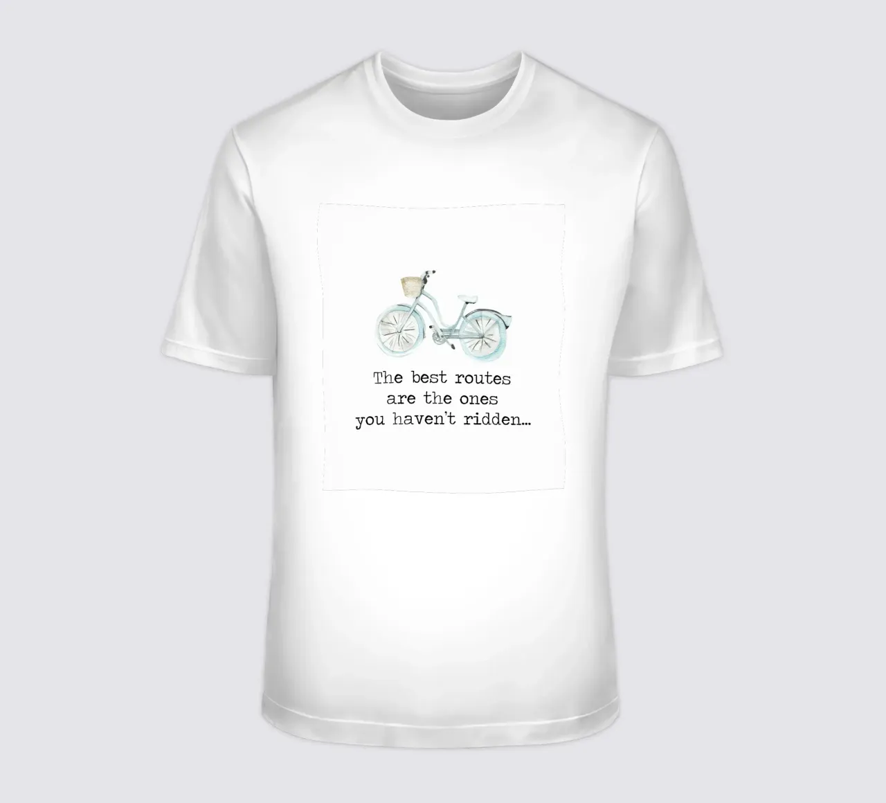 Las mejores rutas son las que aún no has recorrido en bicicleta camiseta de Summer Soul Co. - Quotes