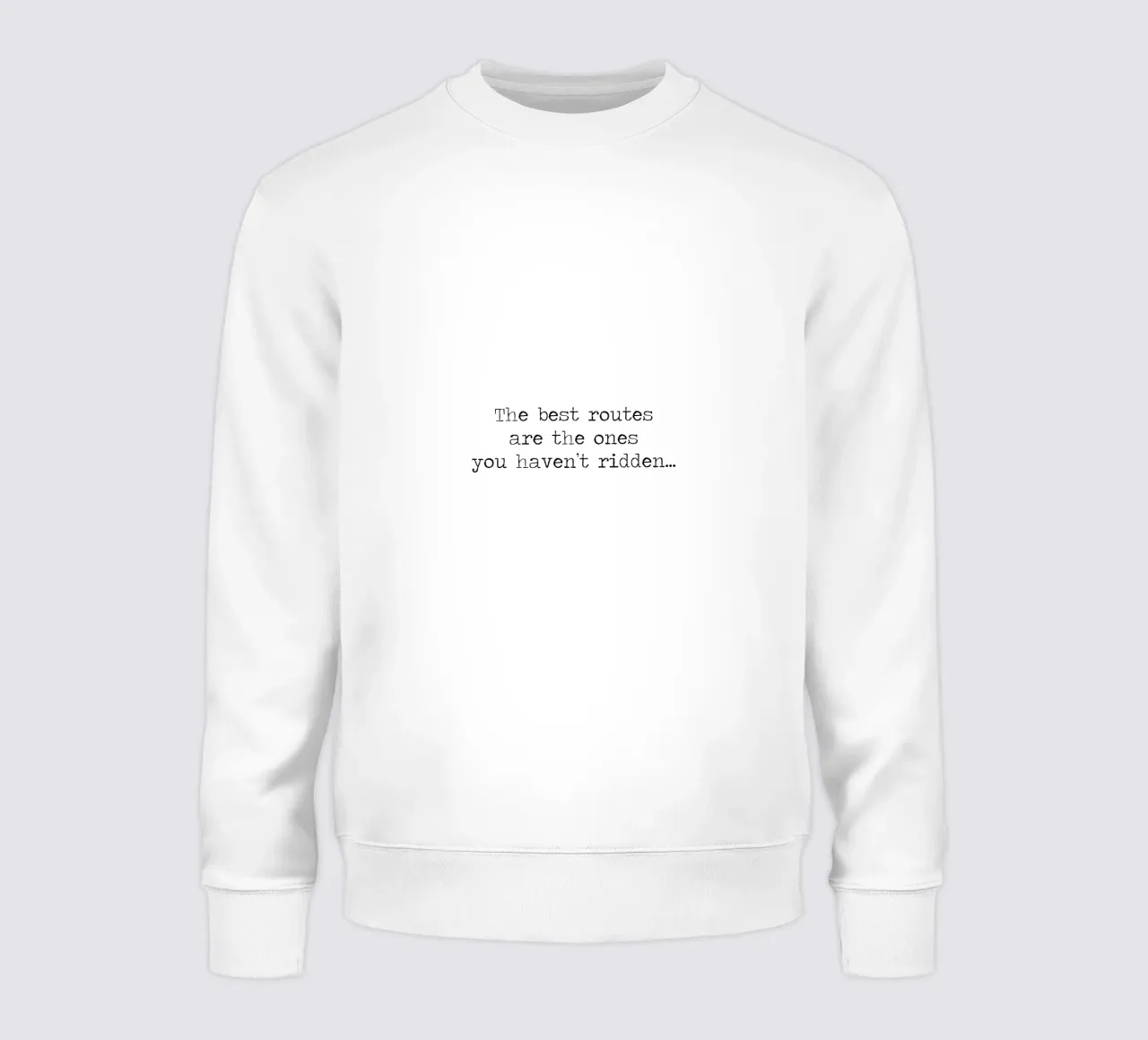 Las mejores rutas son las que no has recorrido cita sudadera de Summer Soul Co. - Quotes