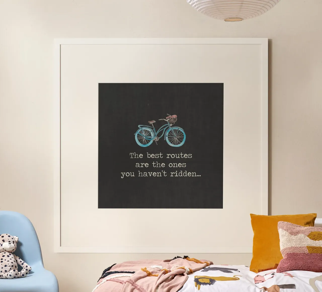 Las mejores rutas son las que no has recorrido en bicicleta hahnemühle de Summer Soul Co. - Quotes
