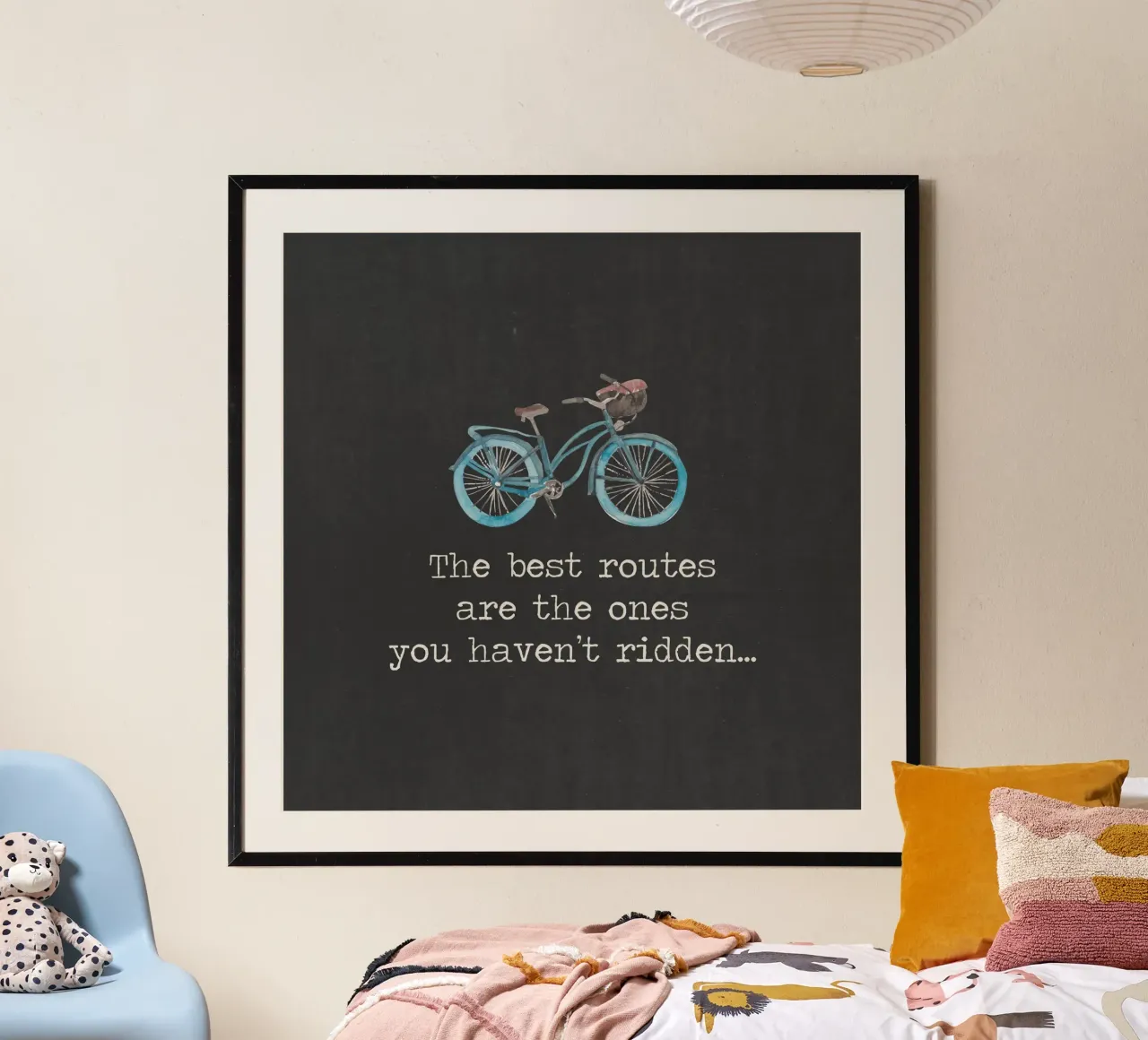 Las mejores rutas son las que no has recorrido en bicicleta hahnemühle de Summer Soul Co. - Quotes