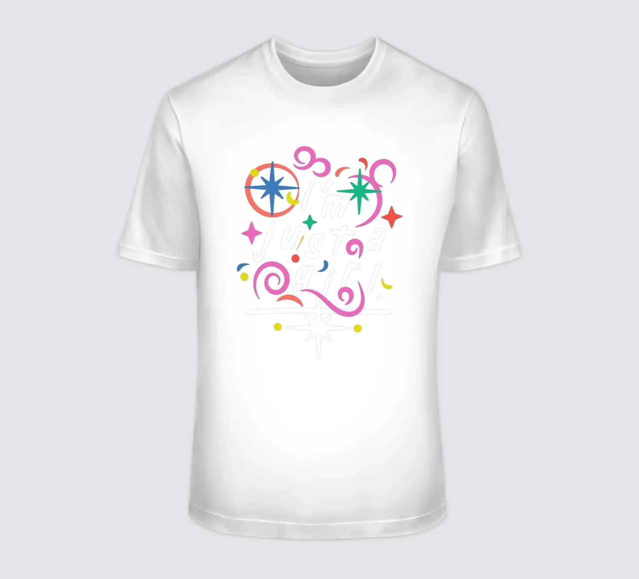 Sono solo una ragazza t-shirt da Mariery Young