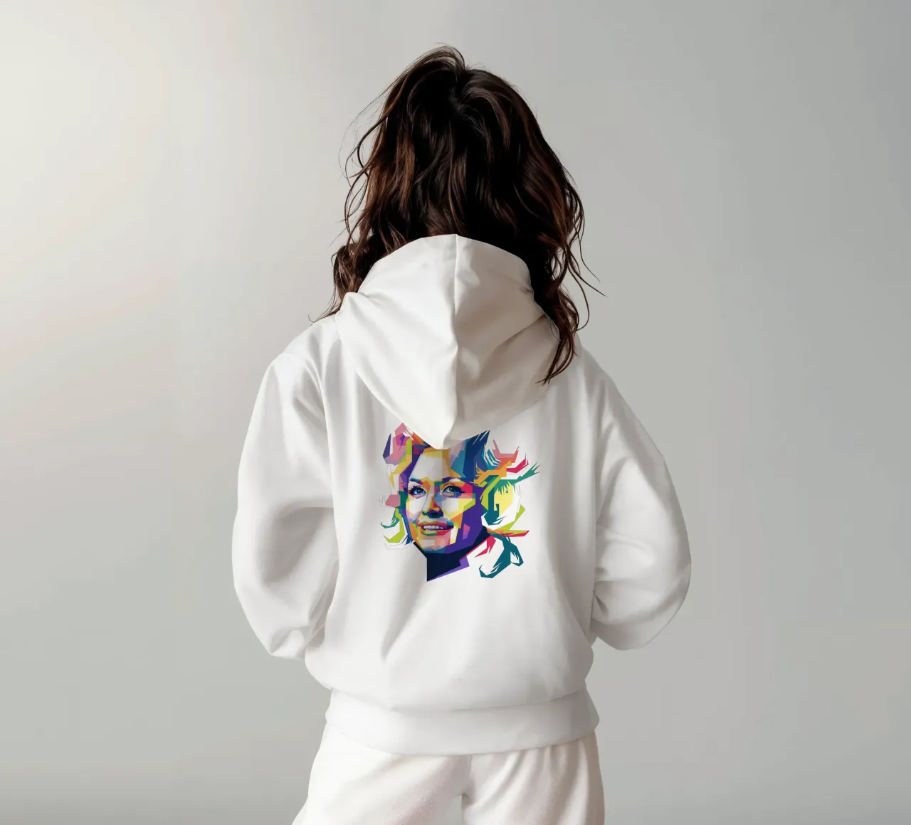 Dolly Parton WPAP felpa con cappuccio da Alkahfsmart