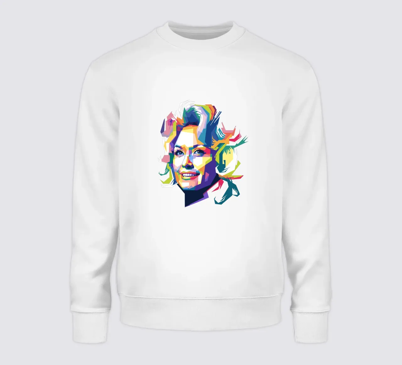 Dolly Parton WPAP Sweatshirt von Alkahfsmart