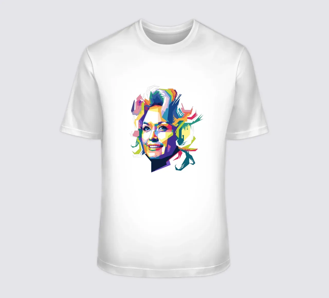 Dolly Parton WPAP t-shirt van Alkahfsmart