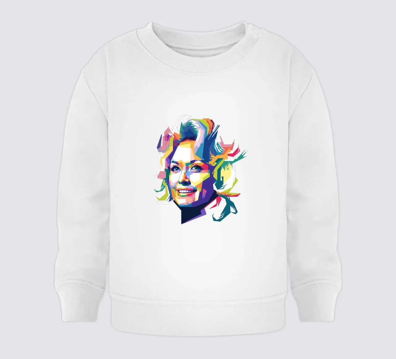 Dolly Parton WPAP baby sweatshirt by Alkahfsmart