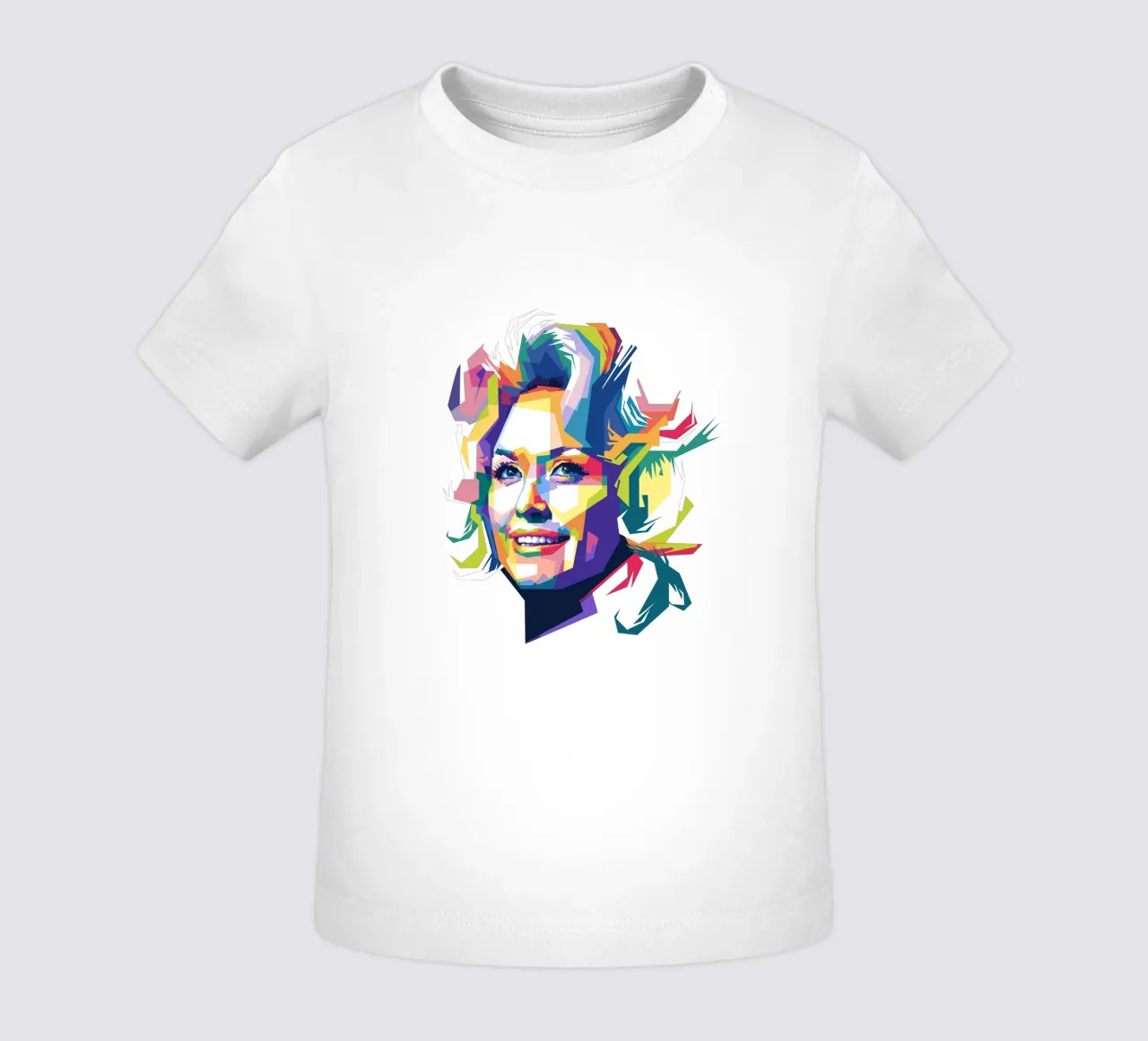 Dolly Parton WPAP maglietta neonato da Alkahfsmart
