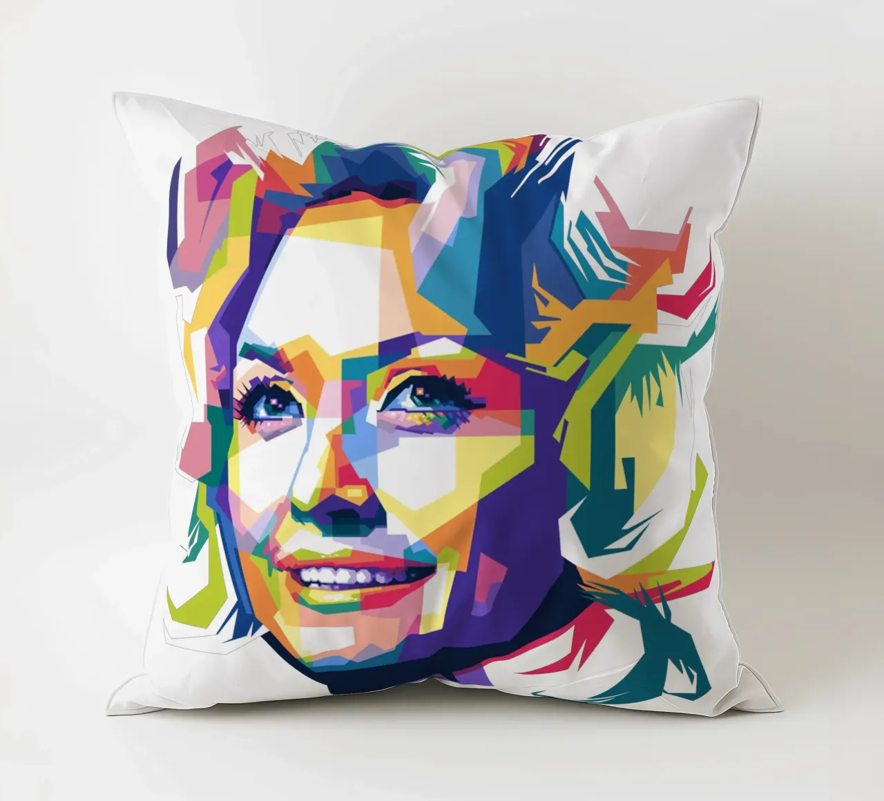 Dolly Parton WPAP Kissen von Alkahfsmart