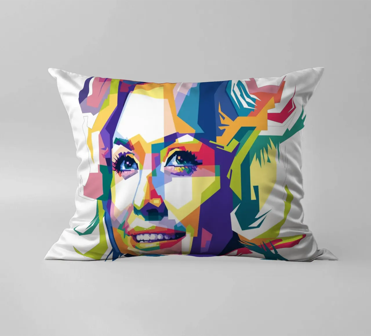 Dolly Parton WPAP Kissen von Alkahfsmart