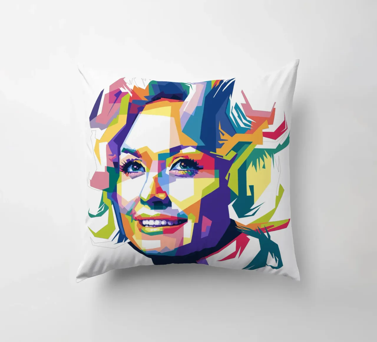 Dolly Parton WPAP cuscino da Alkahfsmart