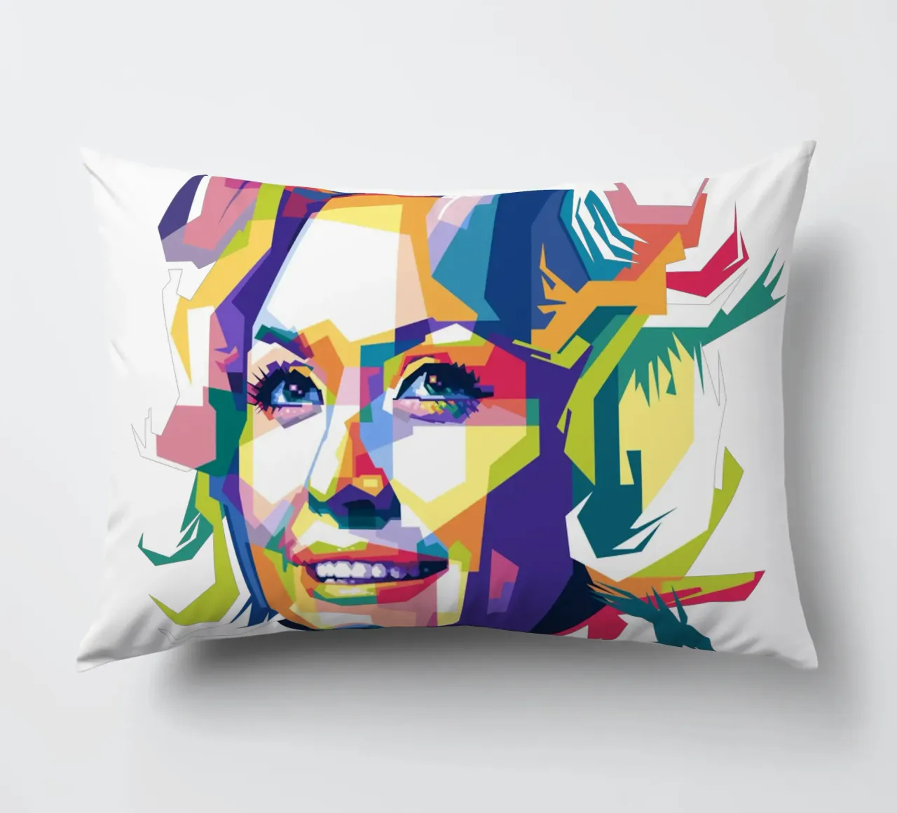 Dolly Parton WPAP Kissen von Alkahfsmart