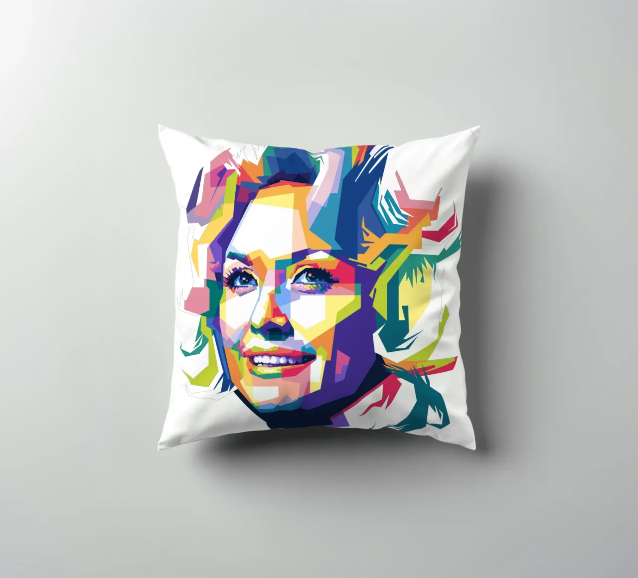 Dolly Parton WPAP Kissen von Alkahfsmart