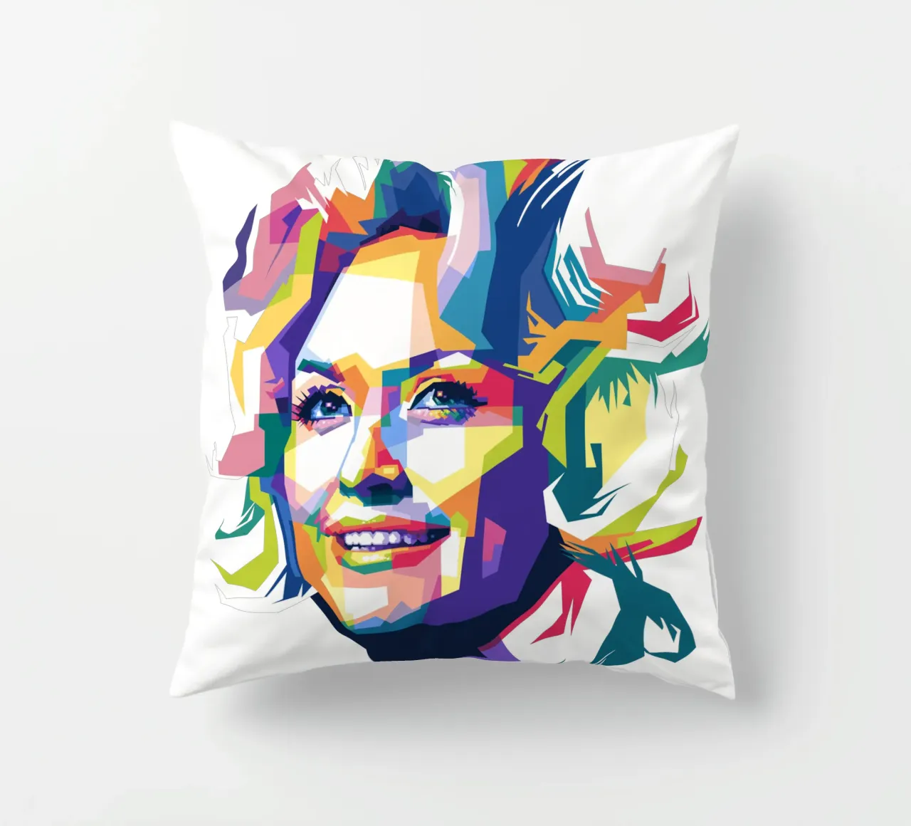 Dolly Parton WPAP Kissen von Alkahfsmart