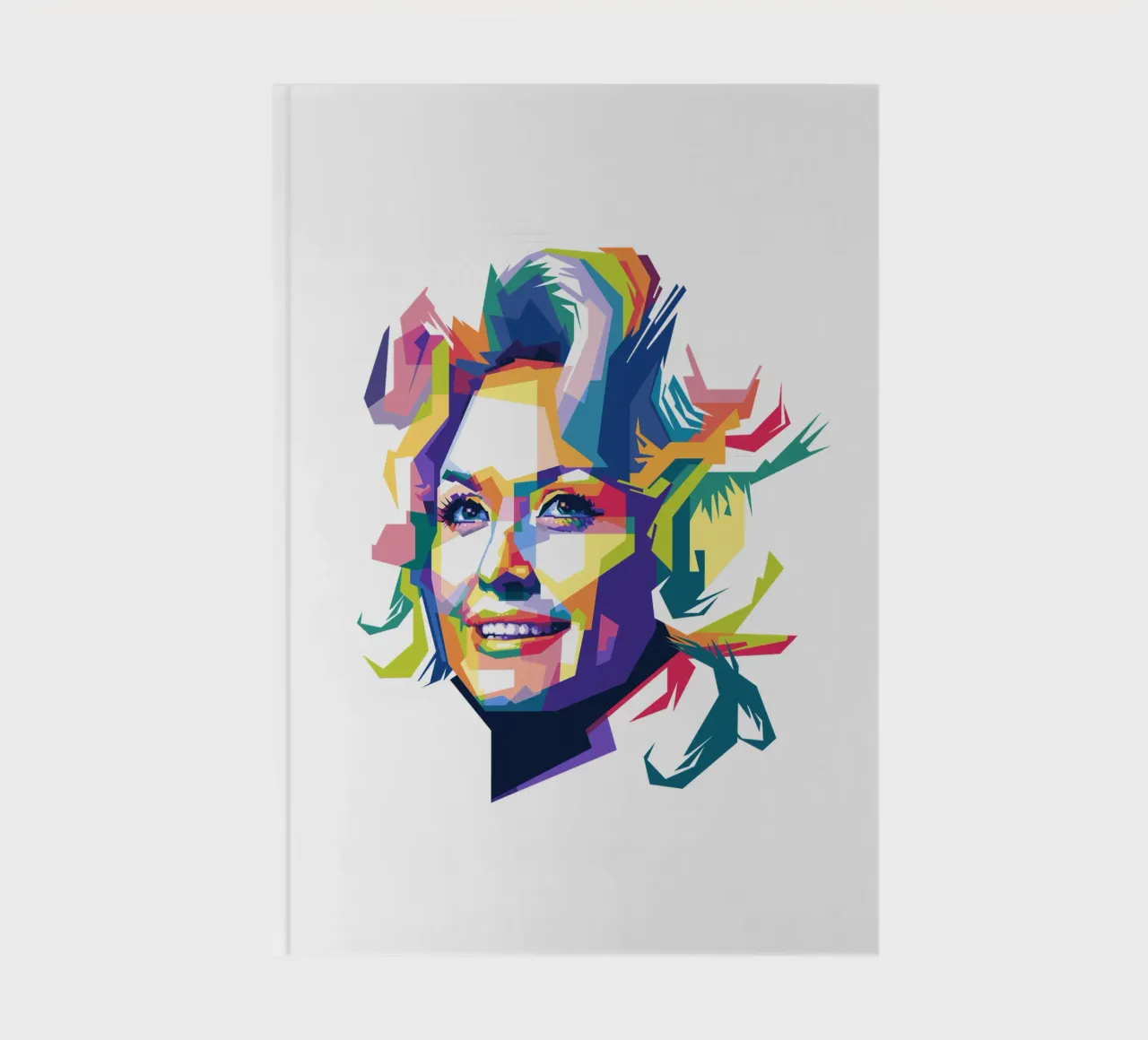 Dolly Parton WPAP notebook by Alkahfsmart