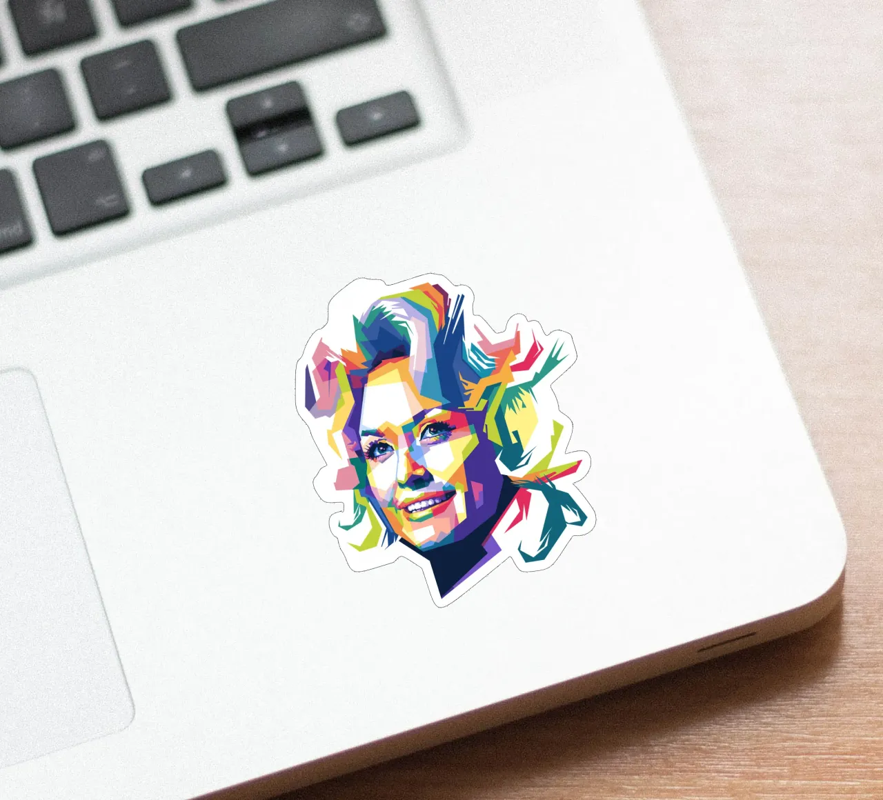 Dolly Parton WPAP adesivo da Alkahfsmart