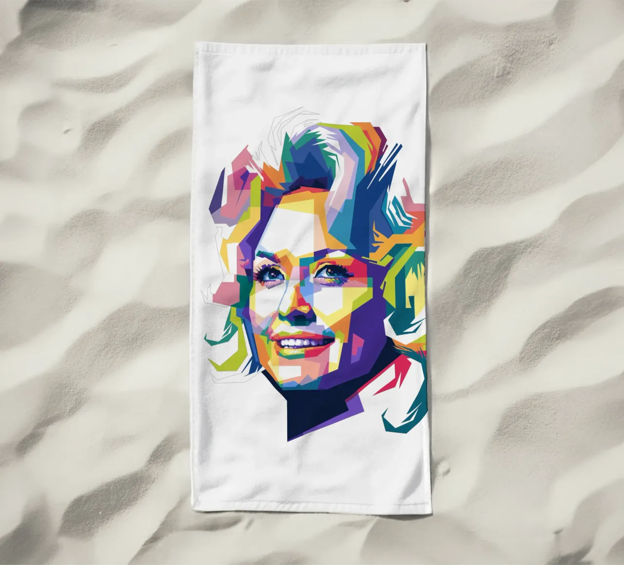 Dolly Parton WPAP telo mare da Alkahfsmart