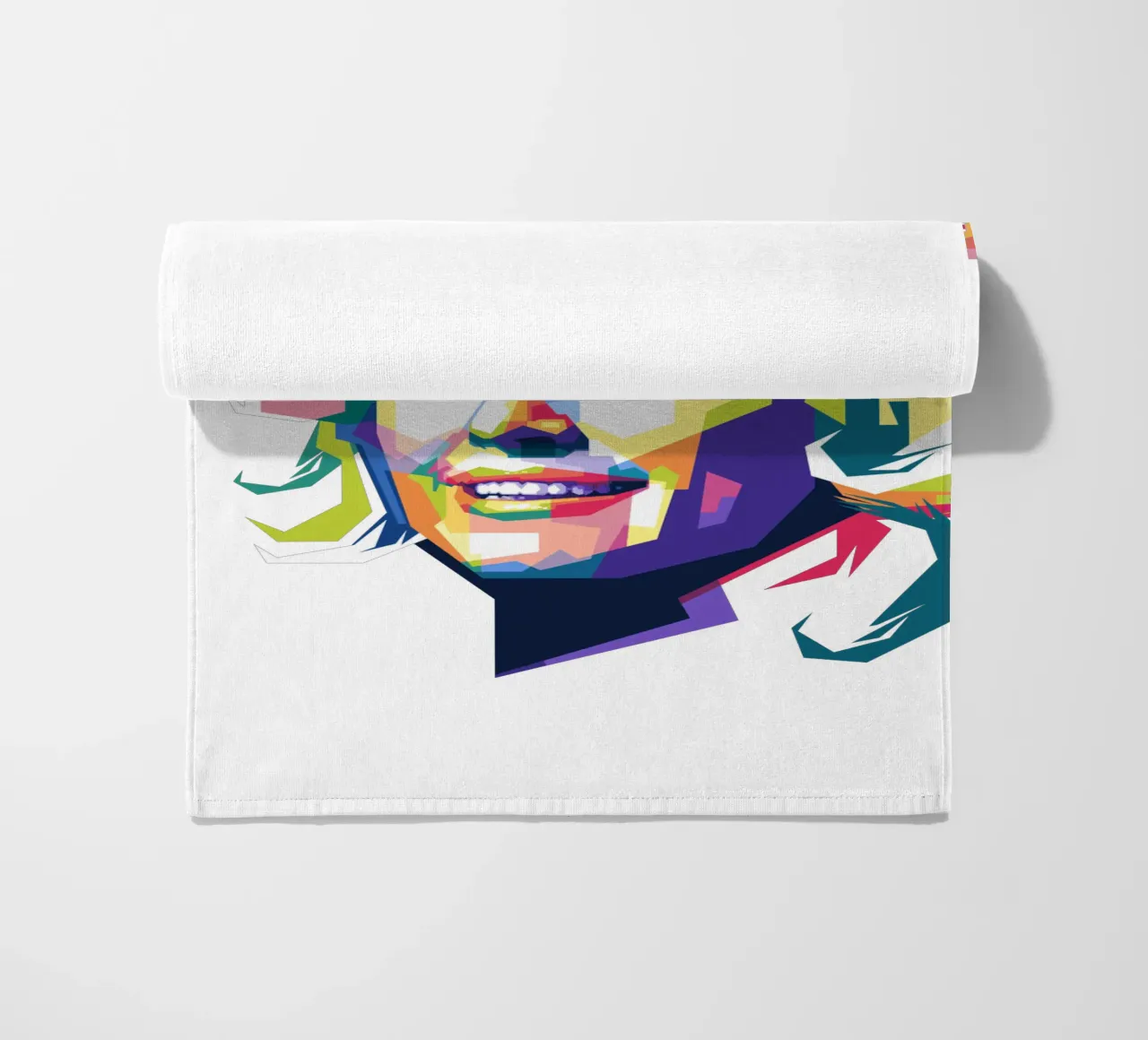 Dolly Parton WPAP strandhanddoek van Alkahfsmart