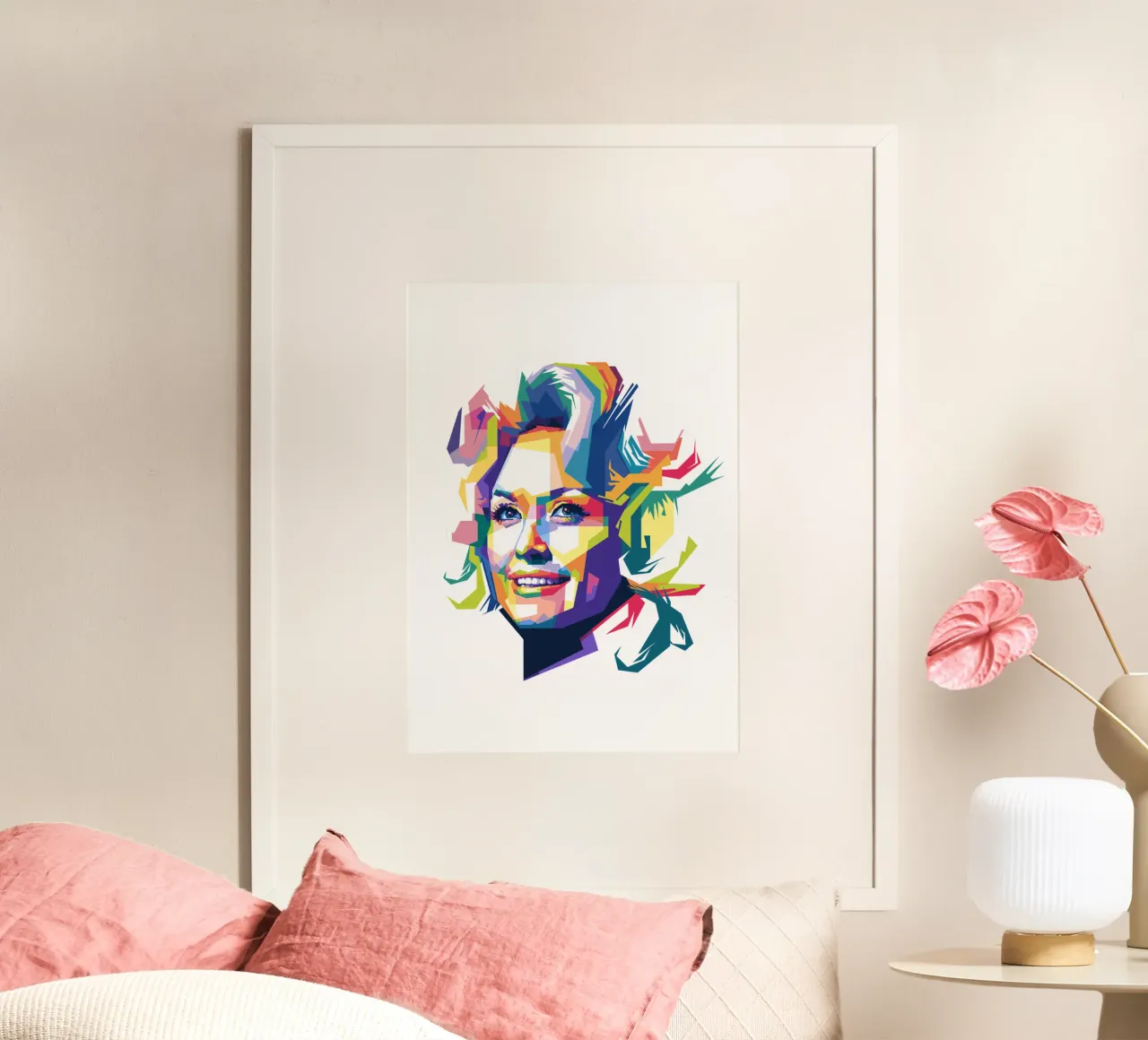 Dolly Parton WPAP poster da Alkahfsmart