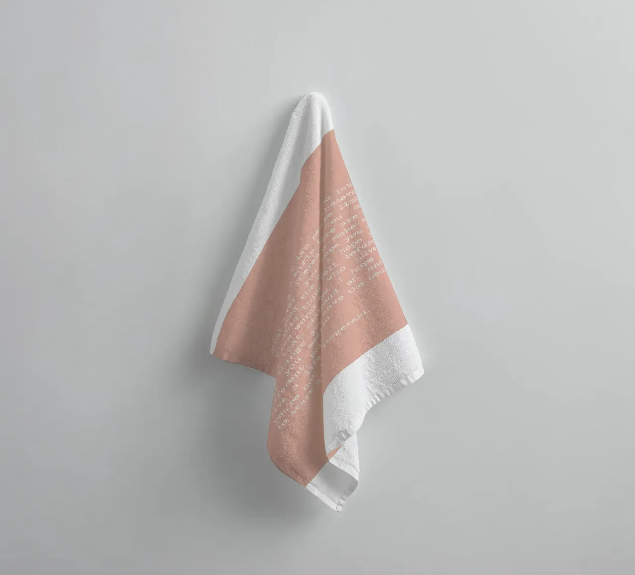"Por si sirve de algo, nunca es demasiado tarde" F Scott Fitzgerald toalla de baño de Summer Soul Co. - Quotes