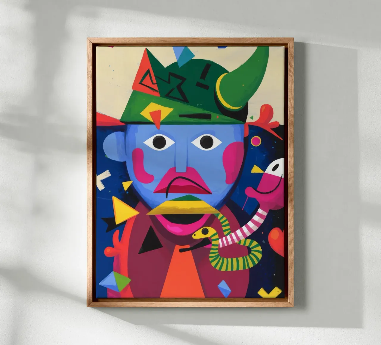 Grillig Enigma canvas met Baklijst van Monarco Virtuoso