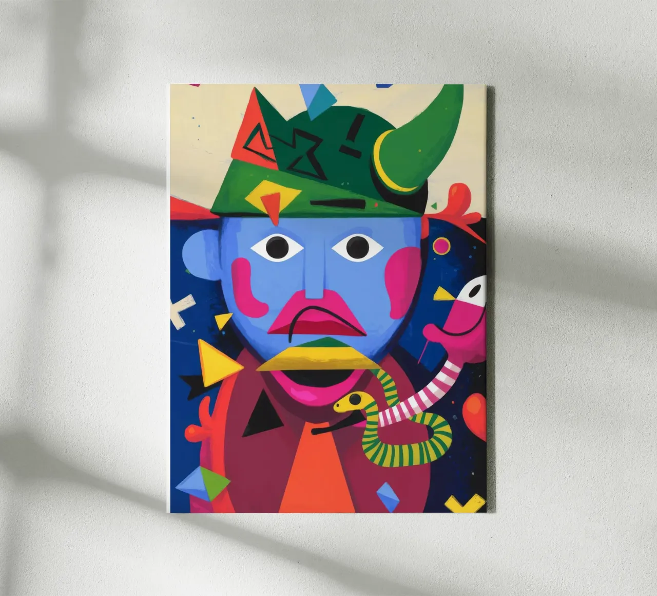 Grillig Enigma canvas met Baklijst van Monarco Virtuoso