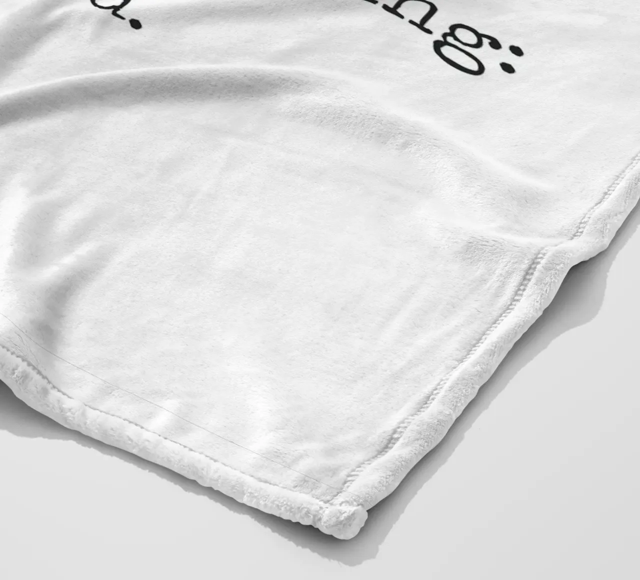 In einer Welt, in der man alles sein kann "Be Kind" Deer Word Art Fleecedecke von Summer Soul Co. - Quotes
