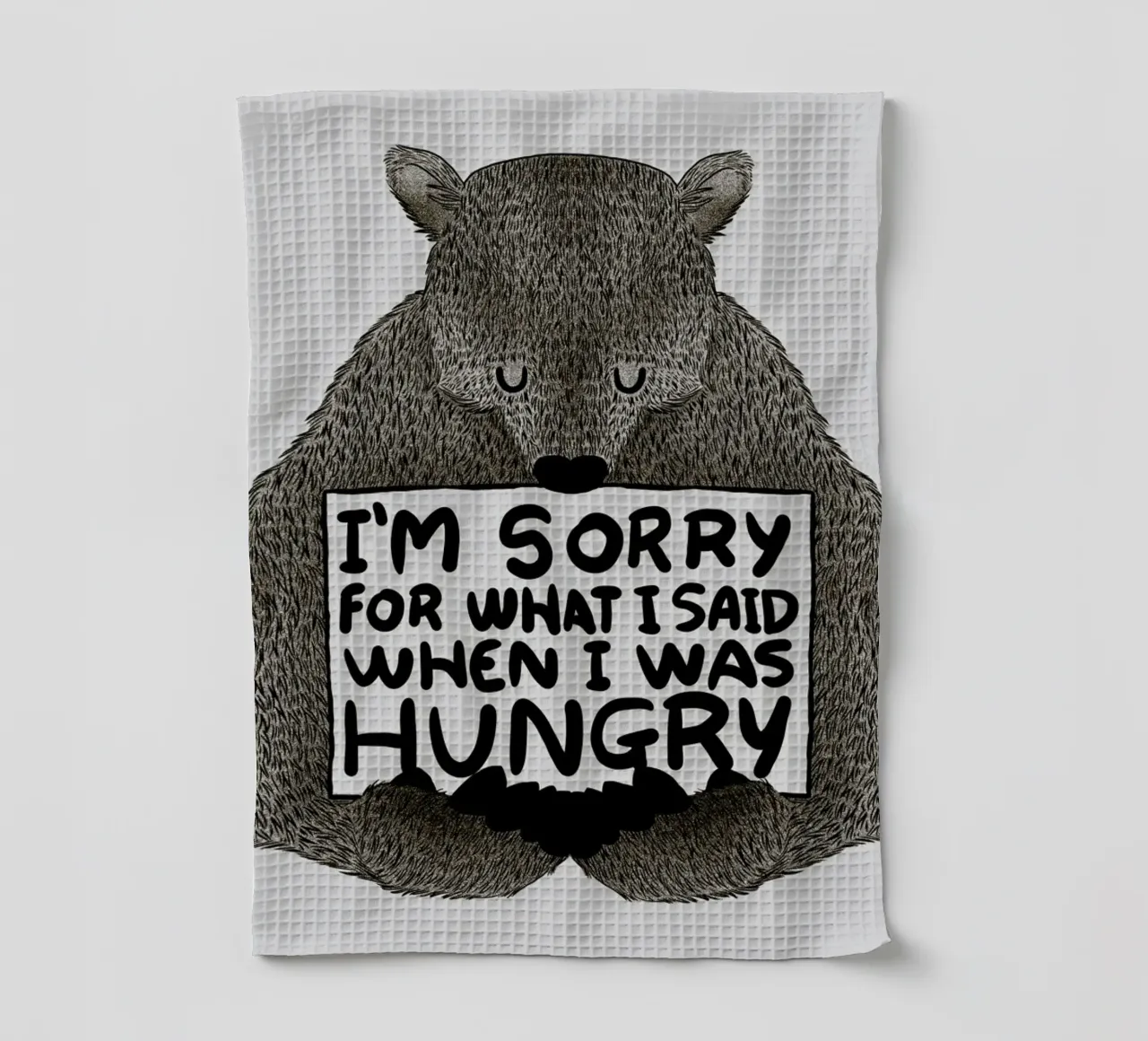 I'm Sorry For What I Said When I Was Hungry canovaccio da cucina da Tobe Fonseca