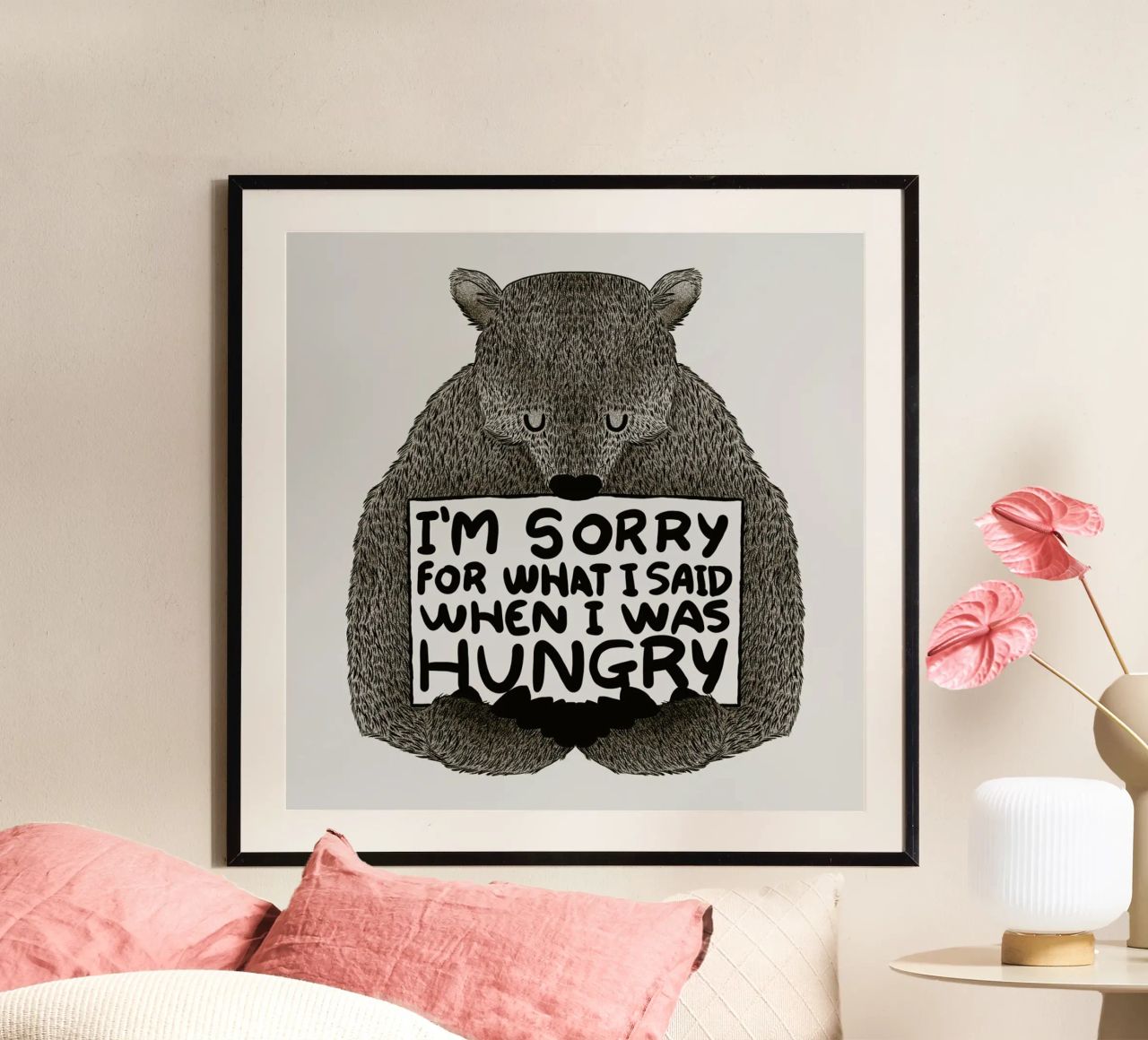I'm Sorry For What I Said When I Was Hungry poster da Tobe Fonseca