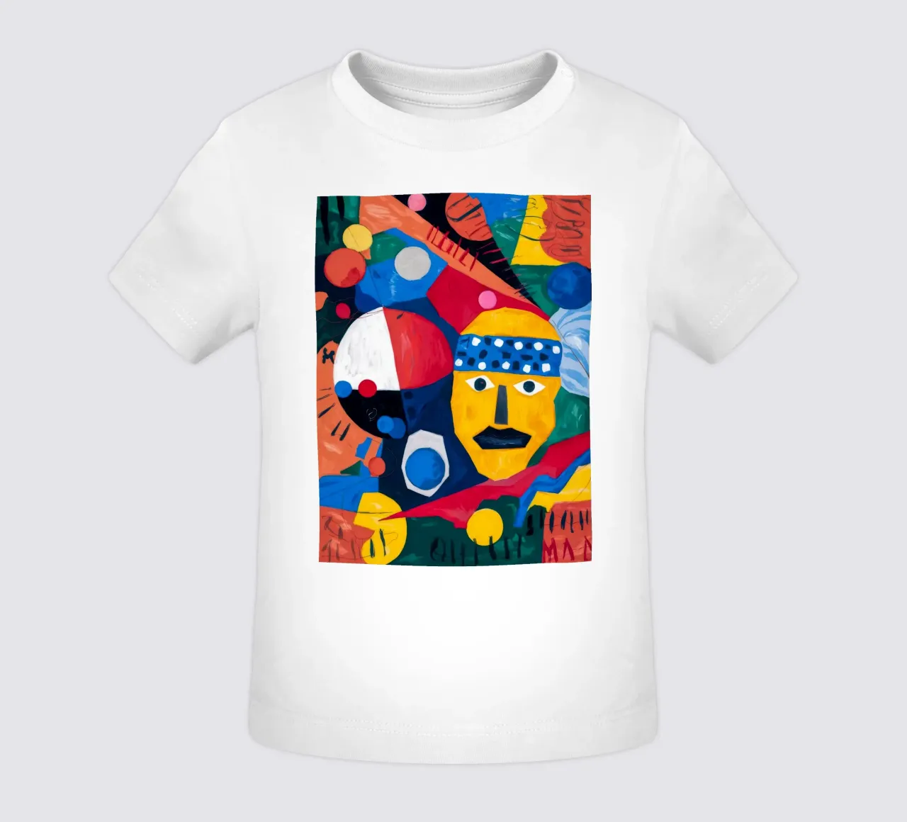 Geometrische eigenaardigheid baby t-shirt van Monarco Virtuoso