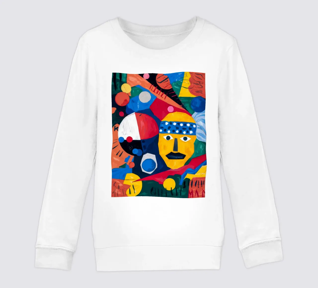 Geometric Whimsy kids sweatshirt by Monarco Virtuoso