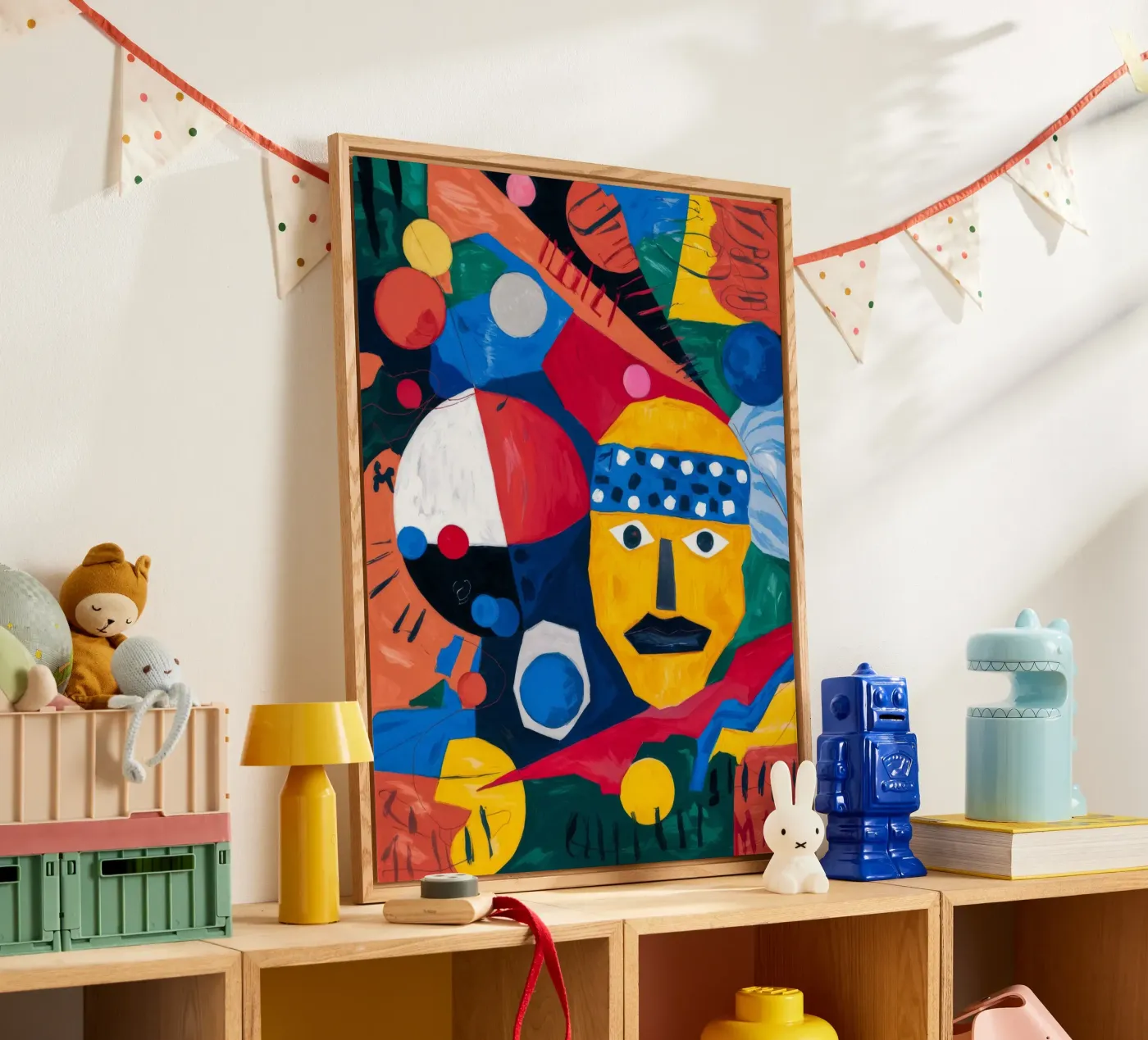 Geometric Whimsy Acryl-Glas von Monarco Virtuoso