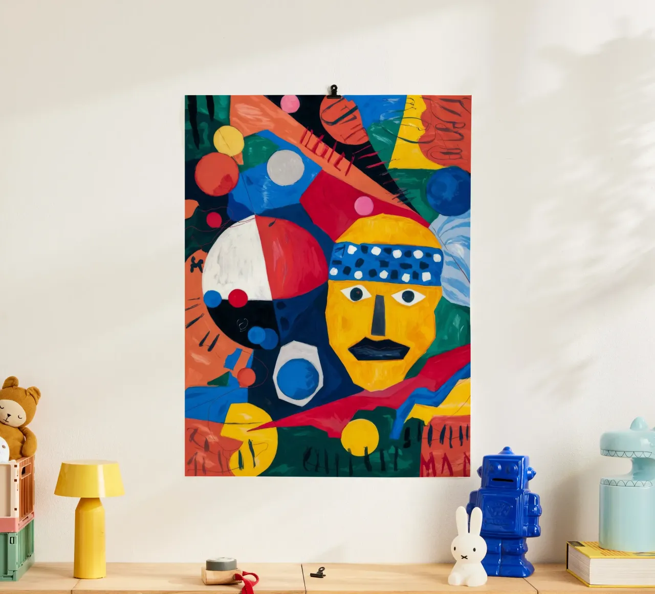 Geometrische Launenhaftigkeit Poster von Monarco Virtuoso