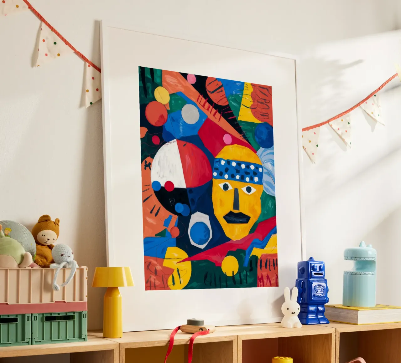 Geometrische Launenhaftigkeit Poster von Monarco Virtuoso