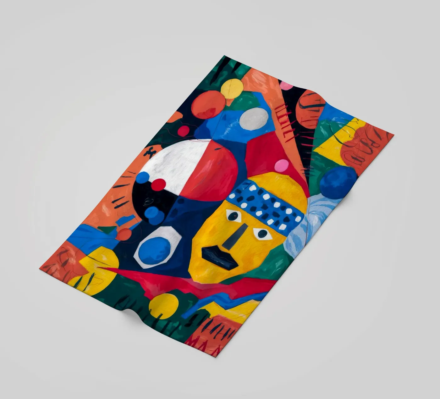 Geometric Whimsy strandhanddoek van Monarco Virtuoso