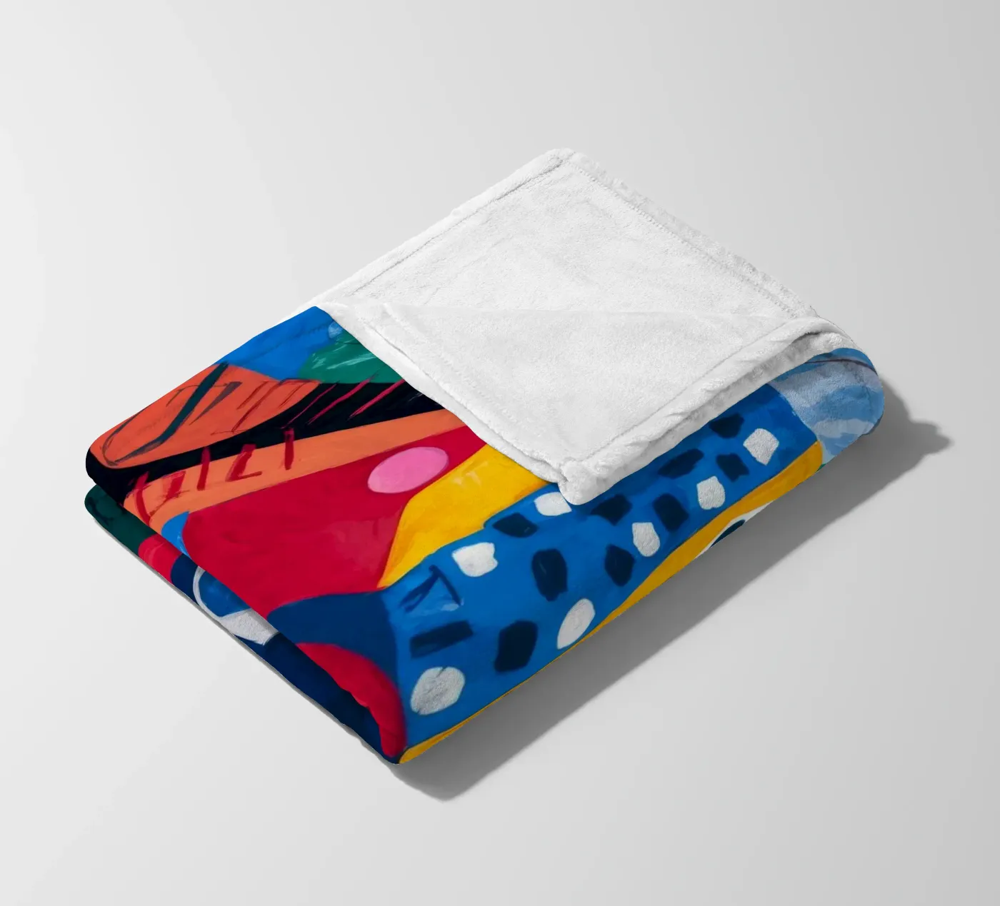 Capriccio geometrico coperta in pile da Monarco Virtuoso