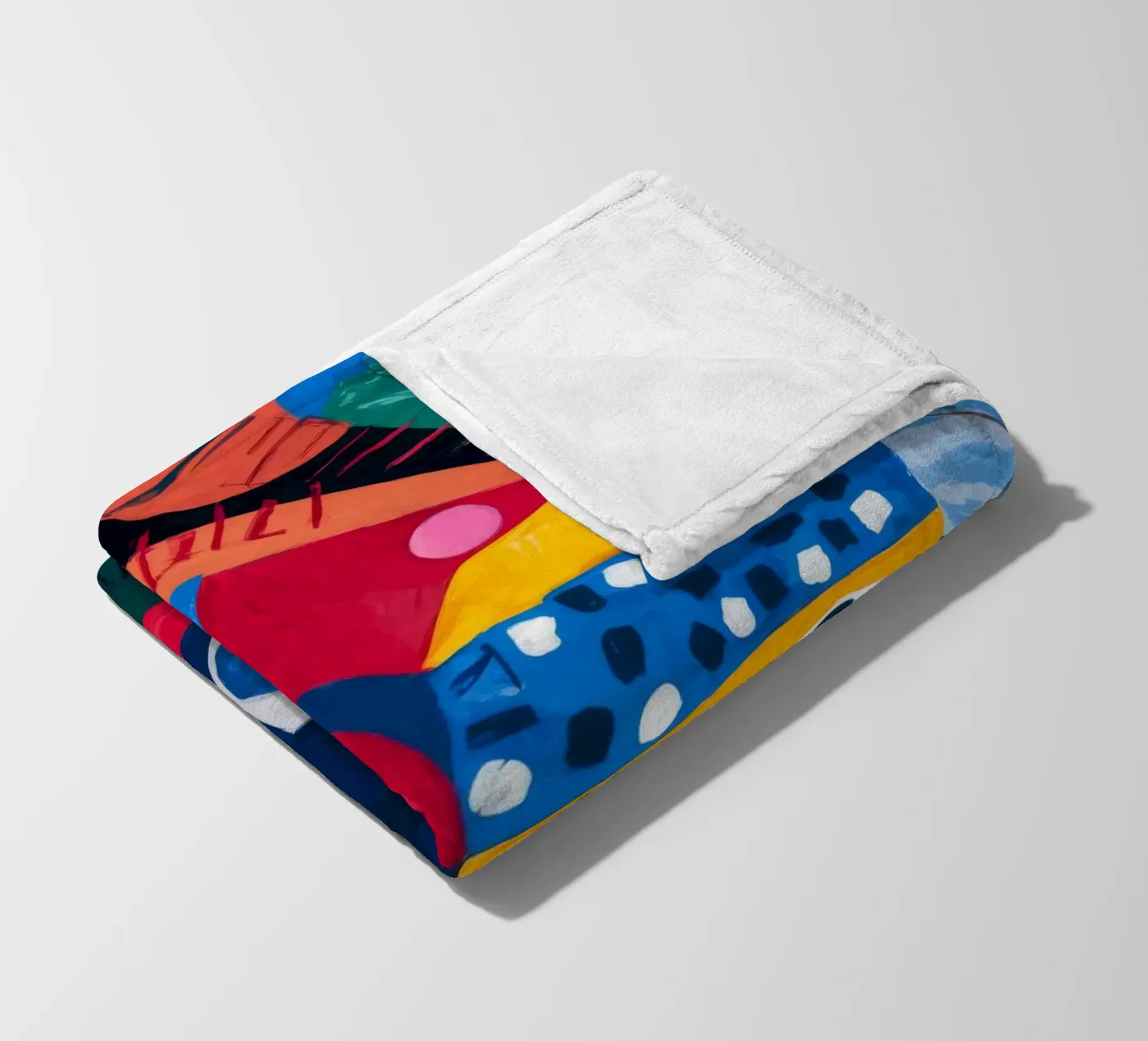 Capriccio geometrico coperta in pile da Monarco Virtuoso