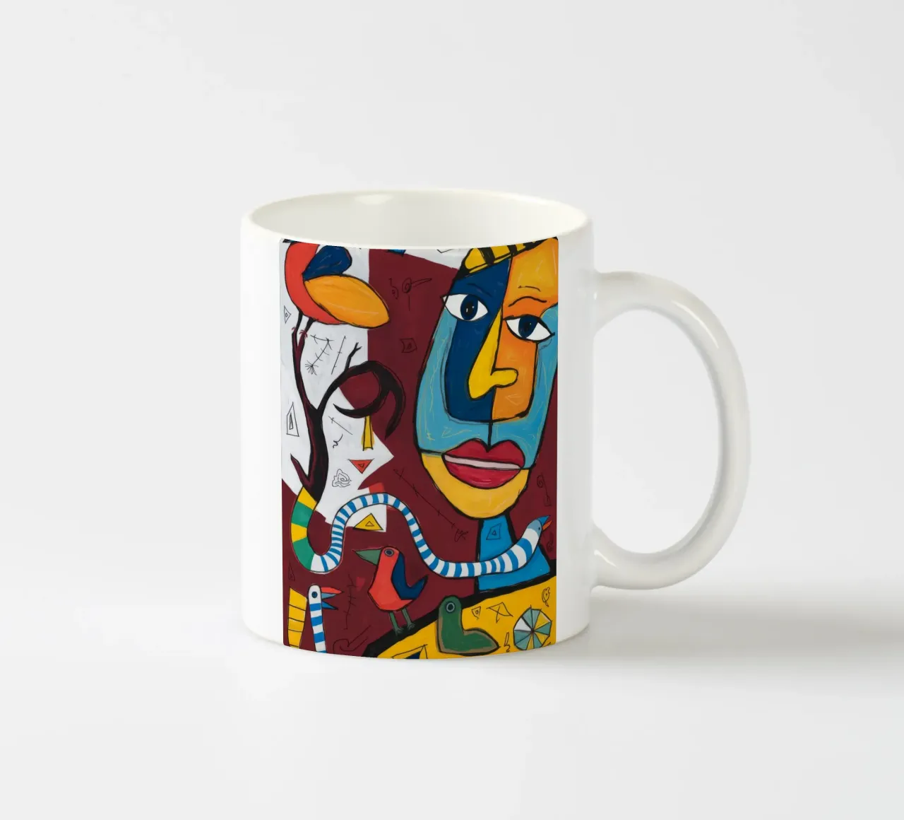 Sinfonia colorata tazza in ceramica da Monarco Virtuoso