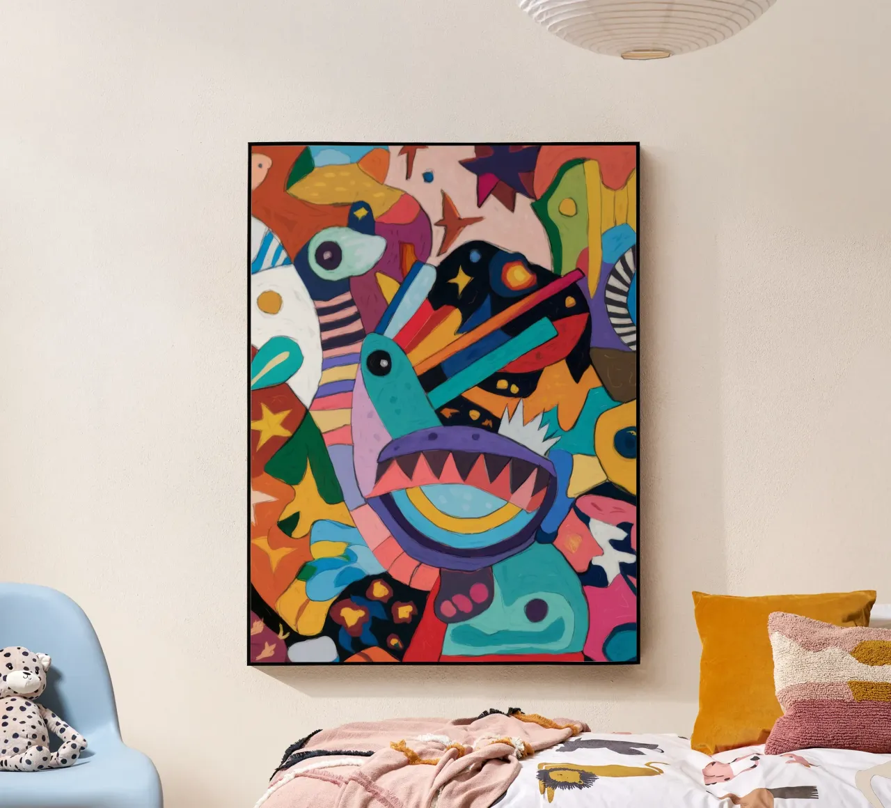 Abstracte Symfonie acryl van Monarco Virtuoso